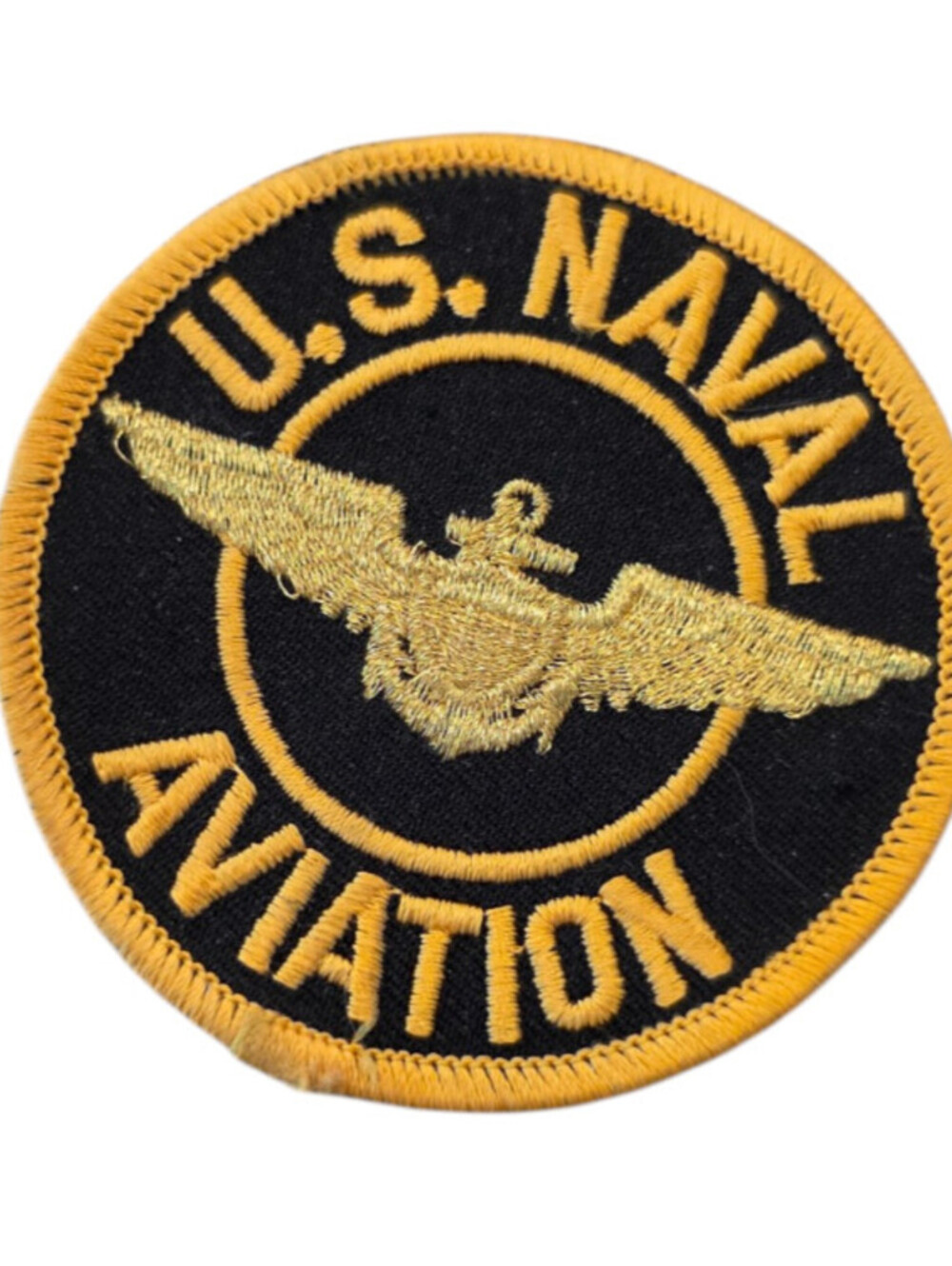 US NAVAL AVIATION Navy USMC Aviator Wing 4" Squadron Flight Jacket Patch